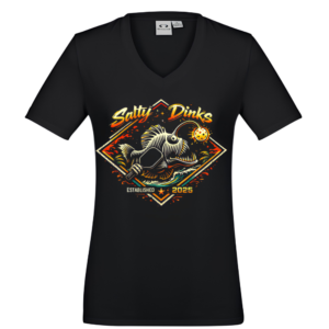Salty Angler Performance Tee - Womens