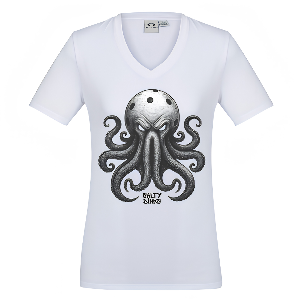 Salty Dinks Kraken Performance Tee Womens