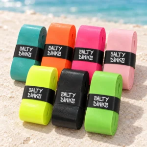 Salty Dinks tacky smooth overgrips โ Assorted โ coastal product display